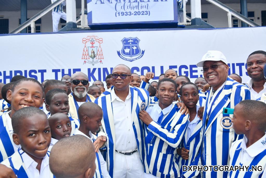 Peter Obi Visits Alma Mater, CKC In Anambra