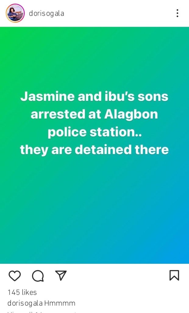 Mr Ibus wife allegedly orders the arrest of Jasmine and his sons1
