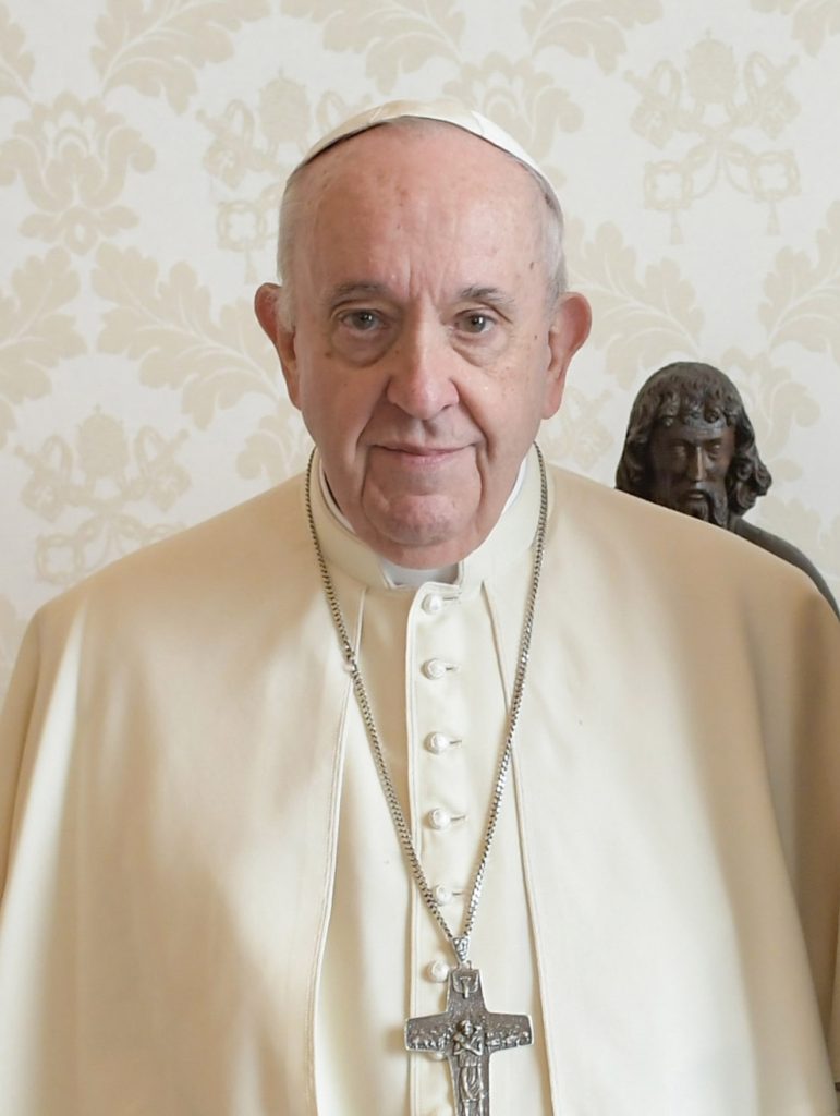 Portrait of Pope Francis 2021 FXD