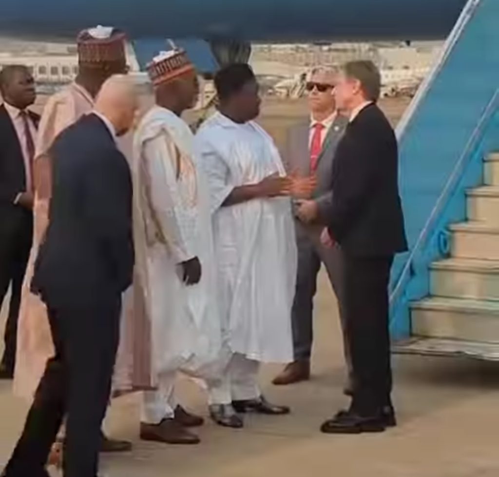Antony Blinken Arrives in Nigeria, Visits Aso Villa