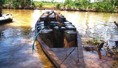 Illegal Oil Bunkering or theft