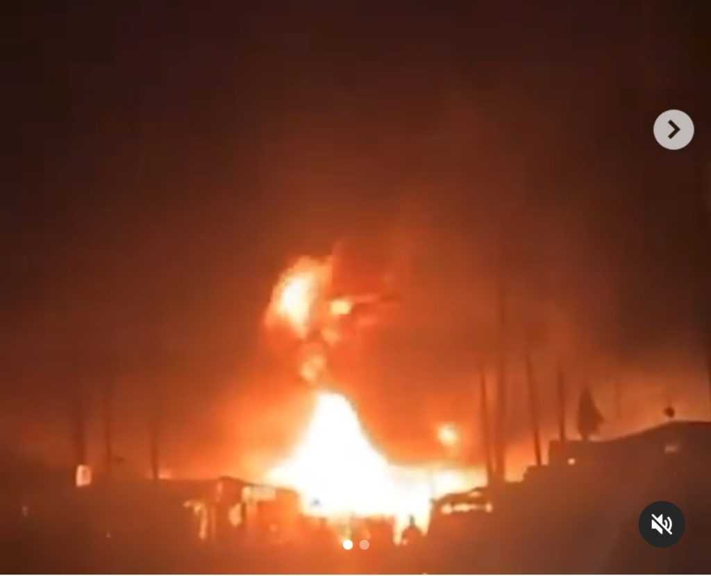 Massive Gas Explosion Rocks Iju-ishaga,