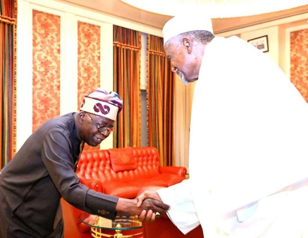 Alhaji Aminu Alhassan Dantata visited President Tinubu