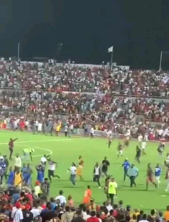 Rangers And Enyimba Match End In Violence