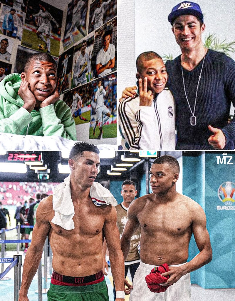 Cristiano Ronaldo Welcomes Kylian Mbappé To Real Madrid