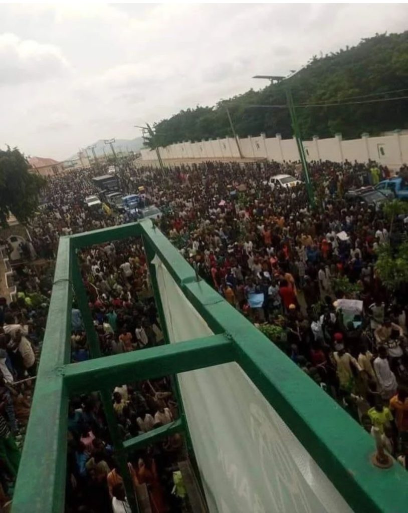 Gombe State peaceful protesters