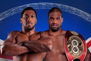 Anthony Joshua and Daniel Dubois