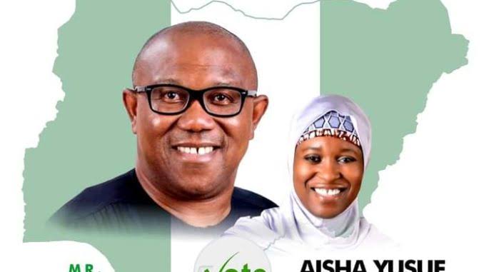 Peter Obi, Aisha Yesufu