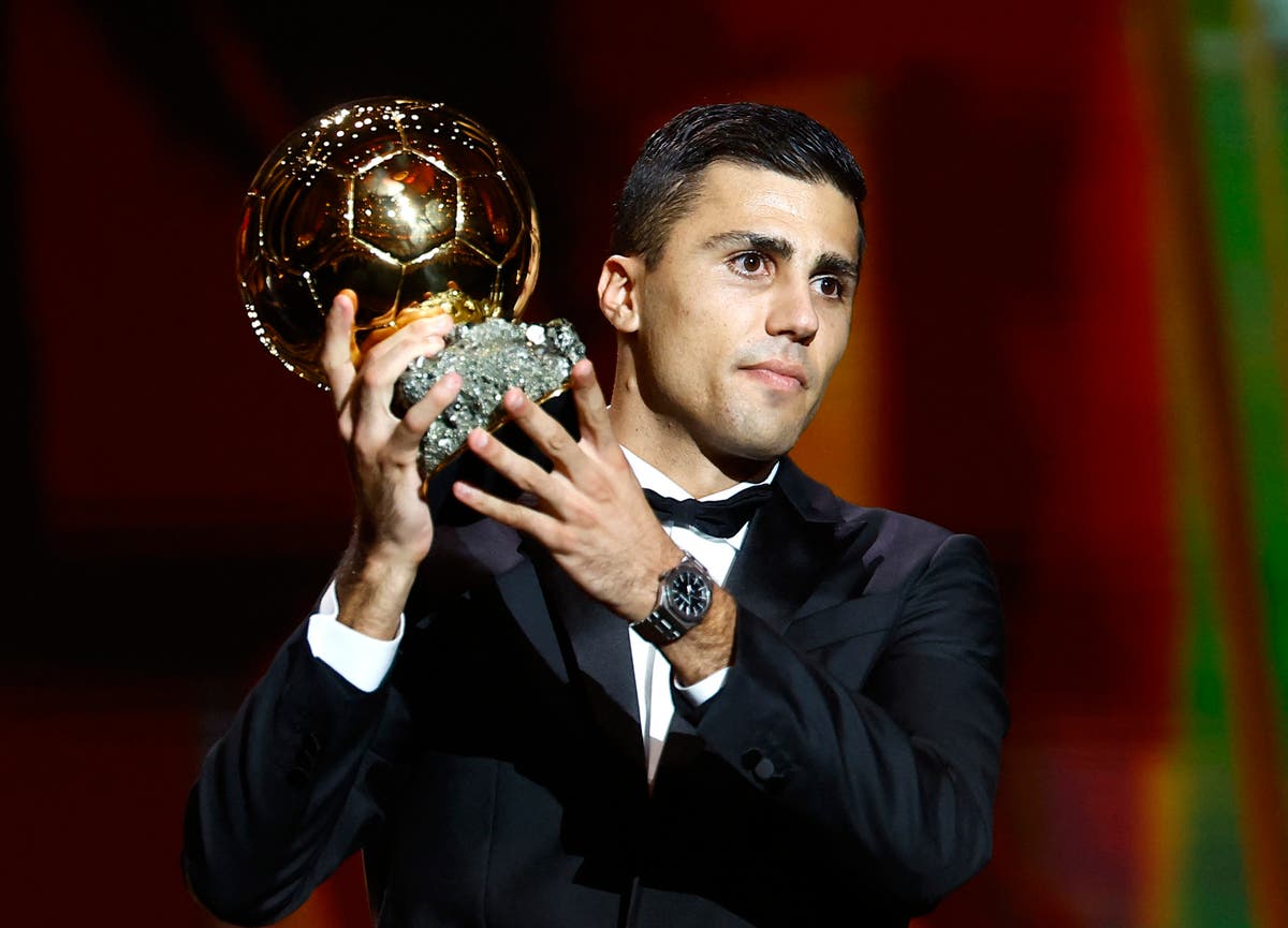 Rodri Wins The 2024 Men’s Ballon D’or