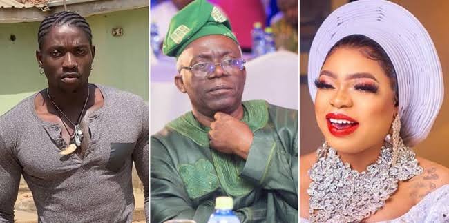 Femi Falana, Bobrisky, VeryDarkMan 