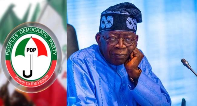 PDP, Tinubu 