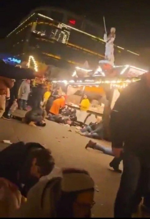 11 Killed, Over 60 Injured as Car Rams into Christmas Market in Magdeburg, Germany