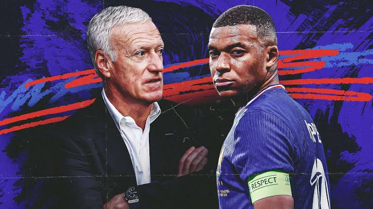 Kylian Mbappé,Didier Deschamps