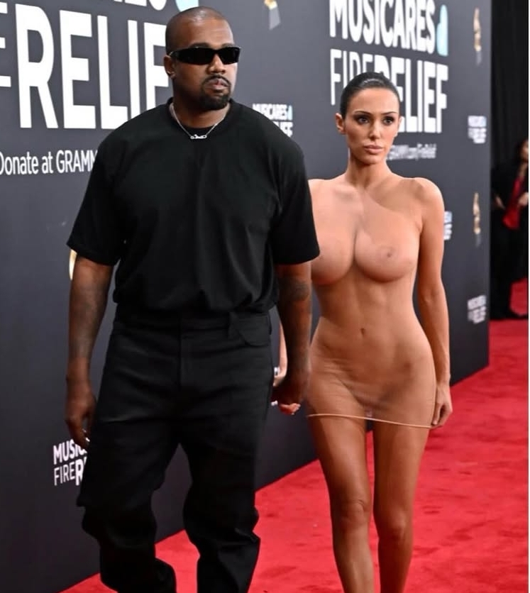 Kanye West and Bianca Censori Escorted Out of Grammys 