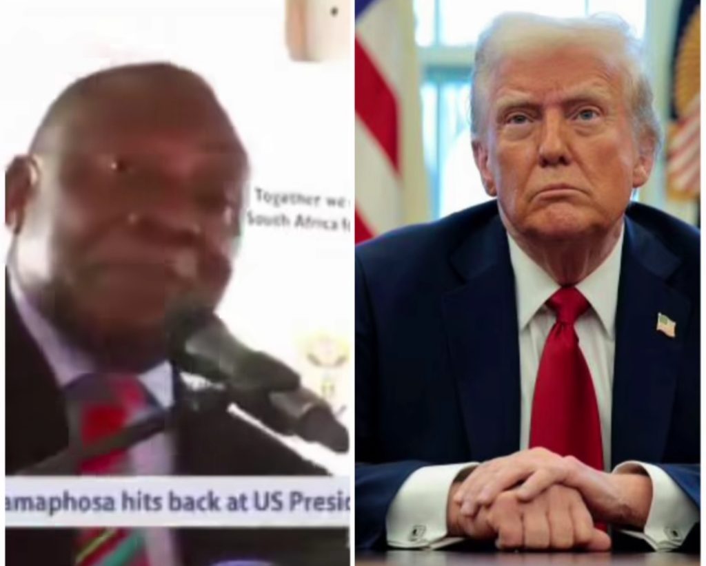 Ramaphosa,Trump