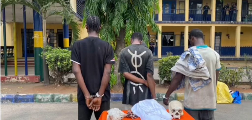 Imo Police Arrest Three with Human Skull,