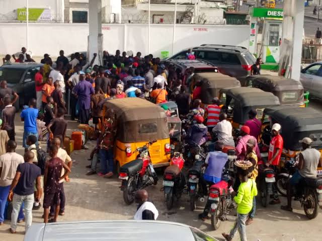 fuel scarcity in Lagos