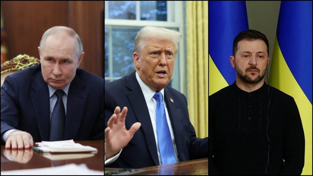 Trump, putin, Zelenskyy