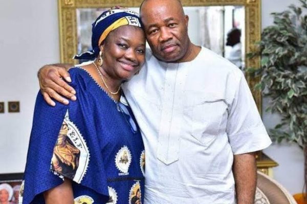 Akpabio and Wife